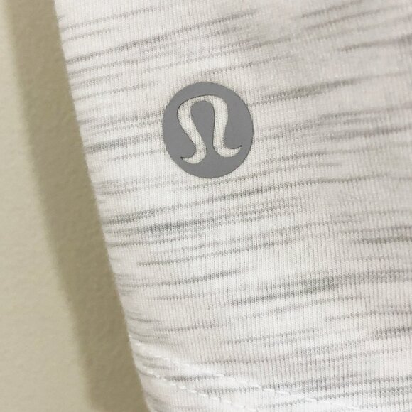 LULULEMON Back Into It Long Sleeve 3 Colour Space Dye Ice Grey Alpine White 10 - Picture 11 of 11